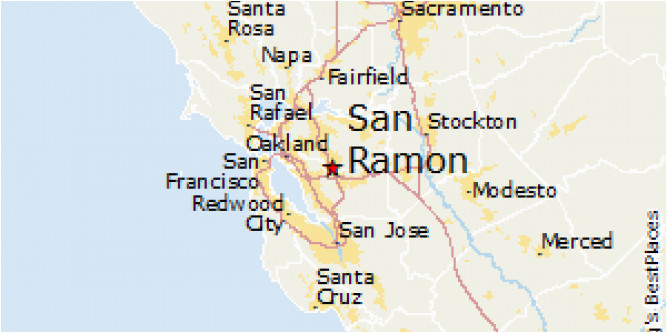 Map Of San Ramon California San Ramon Ca Map Maps Directions