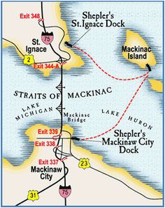 Map Of St Ignace Michigan 455 Best Mackinac island Mackinaw City Images Mackinaw City