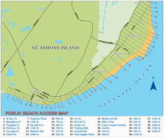 Map Of Waycross Georgia 7 Best Saint Simons island Maps Images island Map Saint Simon