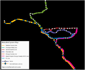 Metrolink California Map Metrolink California Revolvy