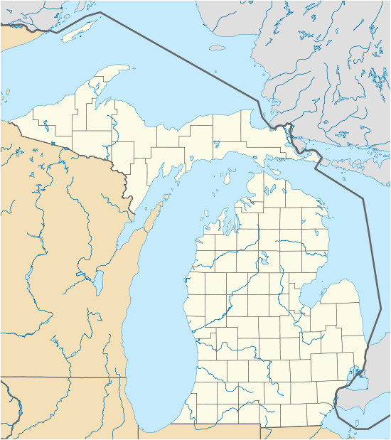 Michigan Dot Map List Of Michigan State Parks Revolvy