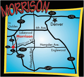 Morrison Colorado Map Our Location Morrison Co Whitewater Rafting Denver Colorado