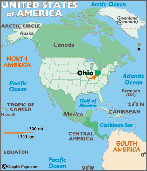 Napoleon Ohio Map Ohio Map Geography Of Ohio Map Of Ohio Worldatlas Com