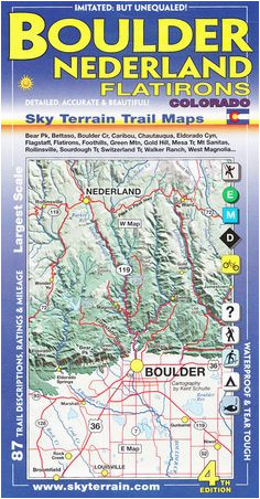 Nederland Colorado Map 111 Best Gear Maps Wl Images In 2019 aspen Colorado Colorado