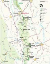 North Carolina Blue Ridge Parkway Map Blue Ridge Parkway Maps