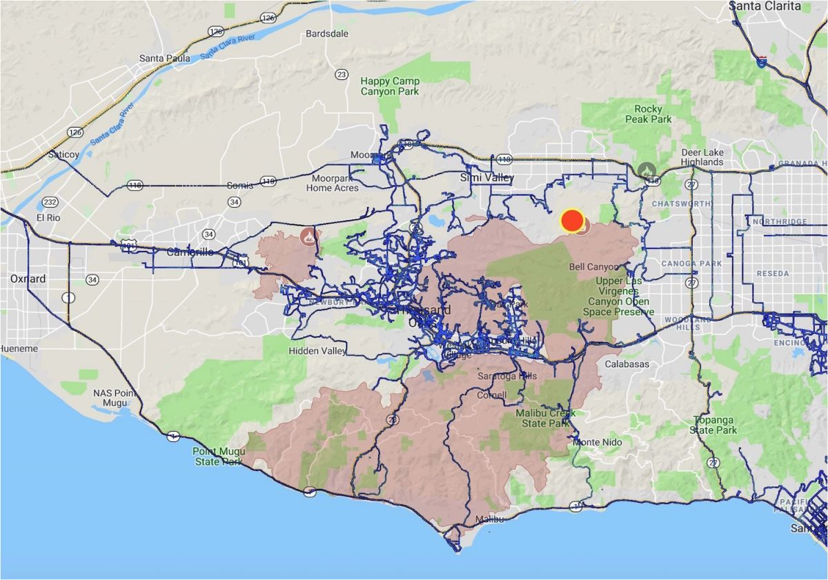 Nuclear Reactors In California Map Woolsey Fire and the Santa Susana