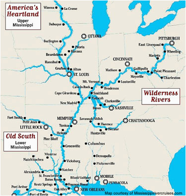 Ohio River Meets Mississippi River Map Blank Map Of Mississippi River