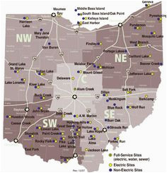 Ohio State Parks Camping Map 142 Best Ohio State Parks Images On Pinterest Destinations Family