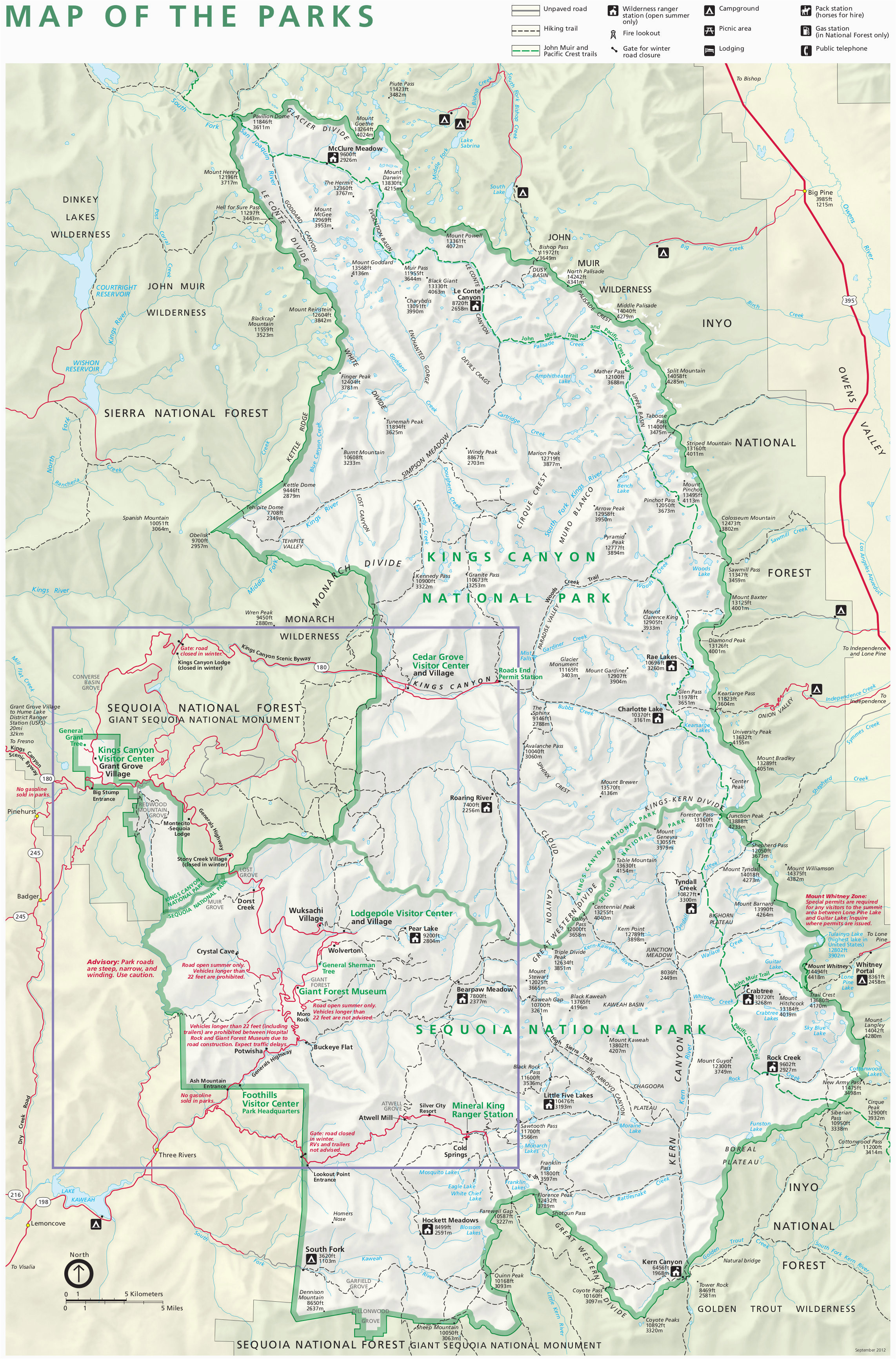 Pacific Palisades California Map Pacific Palisades California Map Printable Kings Canyon National