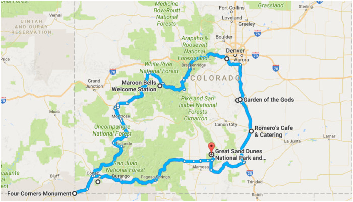Ridgway Colorado Map Your Out Of town Visitors Will Love This Epic Road Trip Across