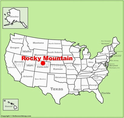 Rocky Mountain National Park Colorado Map Rocky Mountain National Park Maps Usa Maps Of Rocky Mountain