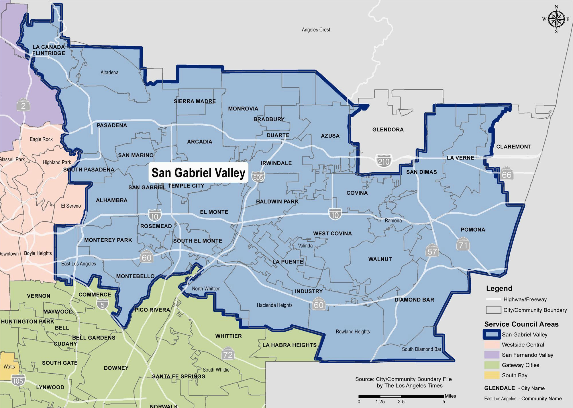San Gabriel Valley California Map Another Map San Gabriel Valley Pinterest Perfect San Gabriel Valley