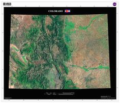 Satellite Maps Colorado 21 Best Colorado From Space Images On Pinterest Colorado tourism