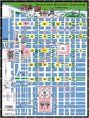 Savannah Georgia Map Google Savannah Ga Map Google Search A Menagerie Of Things Pinterest