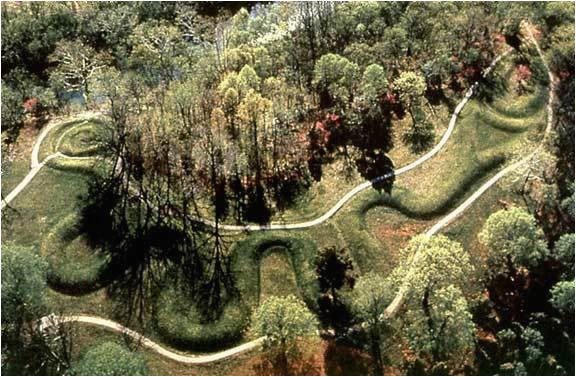 Serpent Mound Ohio Map the Great Serpent Mound Peebles Ohio atlas Obscura