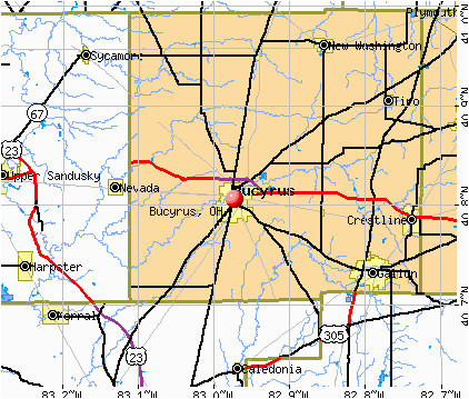 Shelby Ohio Map Bucyrus Ohio Oh 44820 Profile Population Maps Real Estate