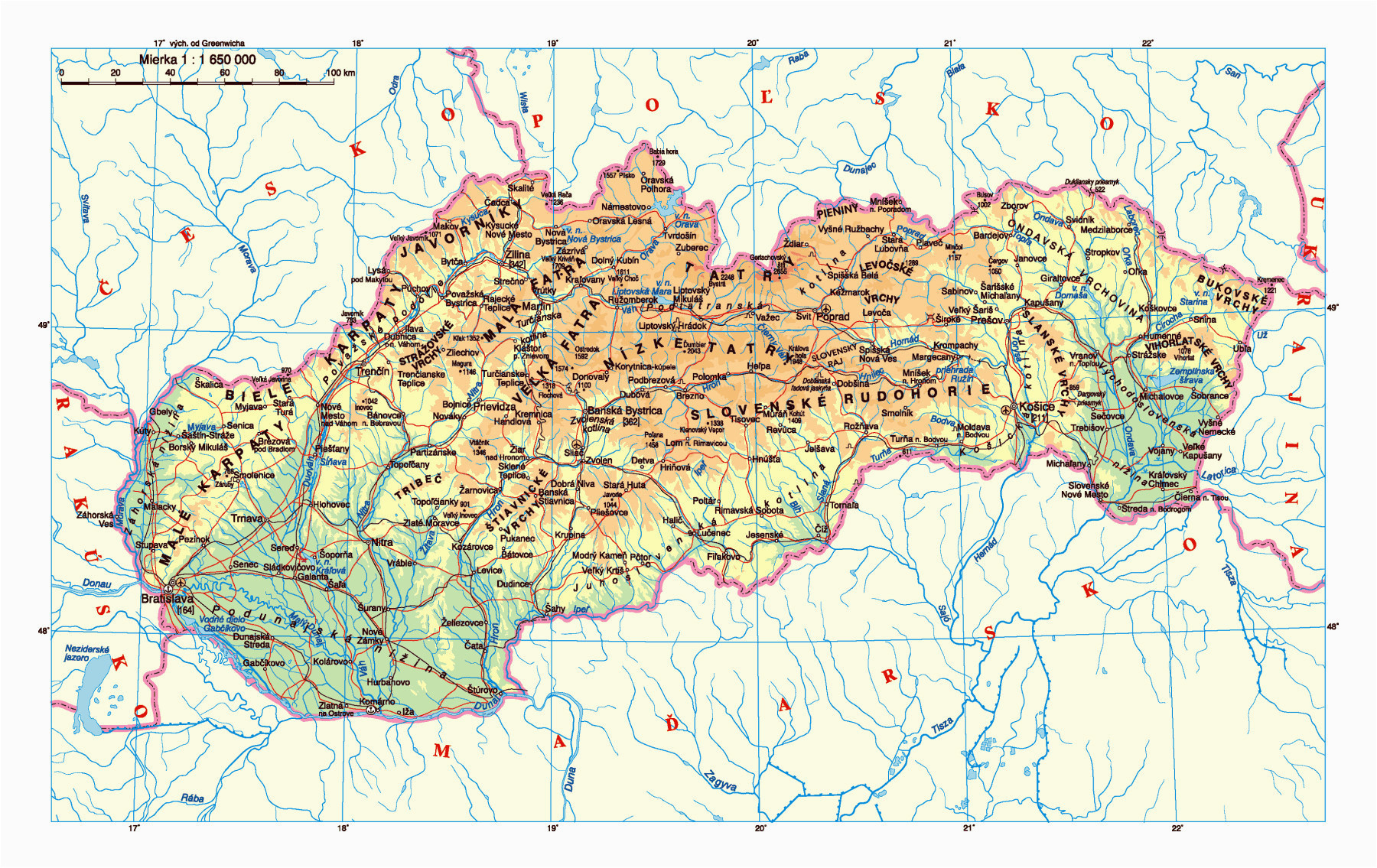 Southern California topographic Map southern California Elevation Map Outline Jmt topo Maps Valid