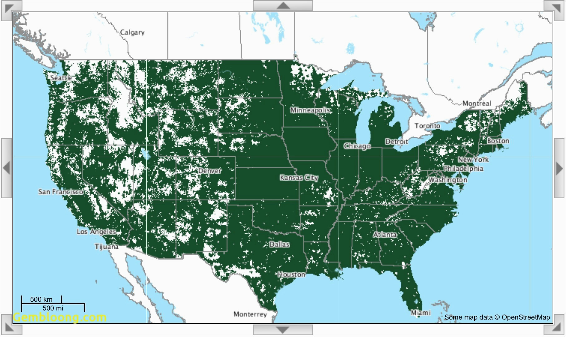 Sprint California Coverage Map Us Cellular Coverage Map Chicago New Us Cellular Coverage Map