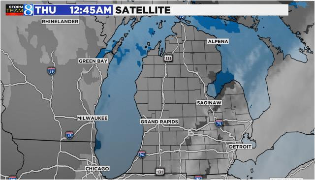 Stanton Michigan Map Radar Satellite