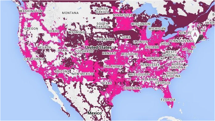 T Mobile Coverage Map Georgia | secretmuseum