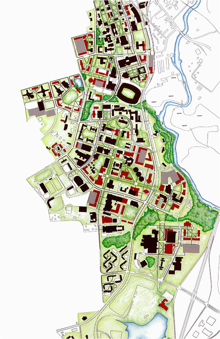 University Of Georgia Campus Map Uga Mp Ayers Saint Gross