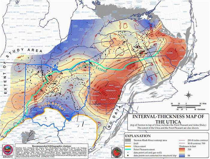 Utica Shale Map Ohio the Daily Digger Study Says Utica Shale May Hold 20 Times More