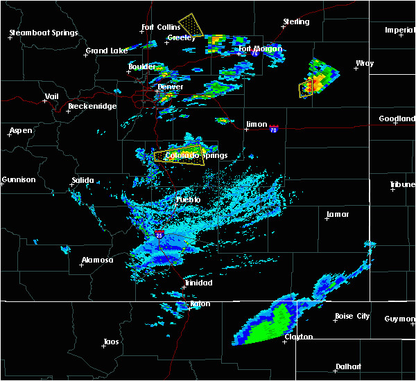 Victor Colorado Map Interactive Hail Maps Hail Map for Colorado Springs Co