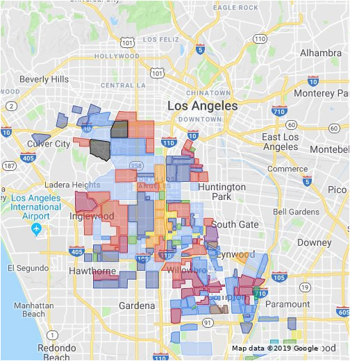 Watts California Map Gangs Of Los Angeles 2019 Google My Maps