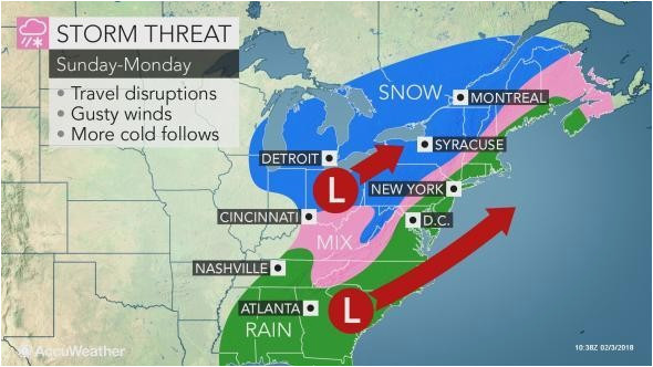 Weather Map for atlanta Georgia N J Weather forecast for Super Bowl Sunday Storm Changes to Rain Weather Map for atlanta Georgia N J Weather forecast for Super Bowl Sunday Storm Changes to Rain