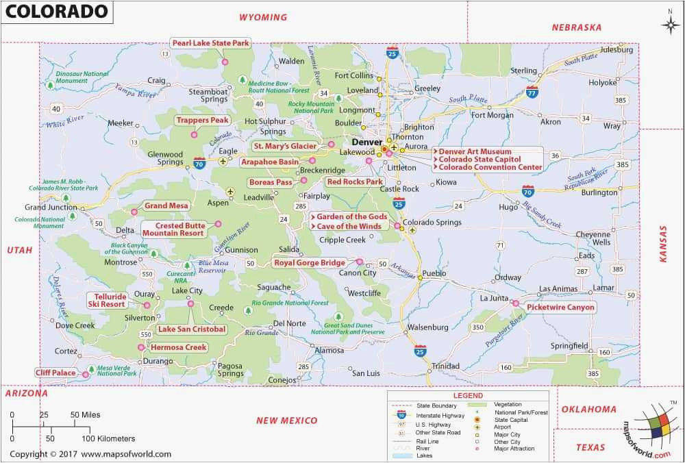 Where is Colorado Springs On the Map Coronado Springs Map Awesome Map Colorado Springs New I Pinimg 236x