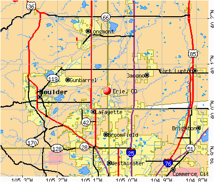 Where is Erie Colorado On A Map Erie Colorado Photos Maps News Traveltempters