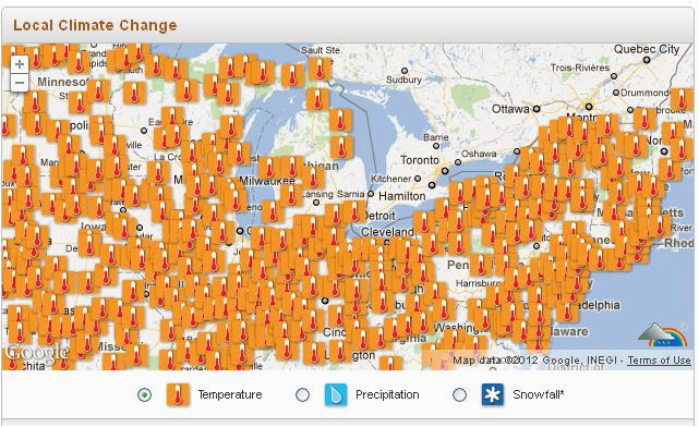 Where is Saline Michigan On the Map How Has Your Local Climate Changed the Weather Underground Shows