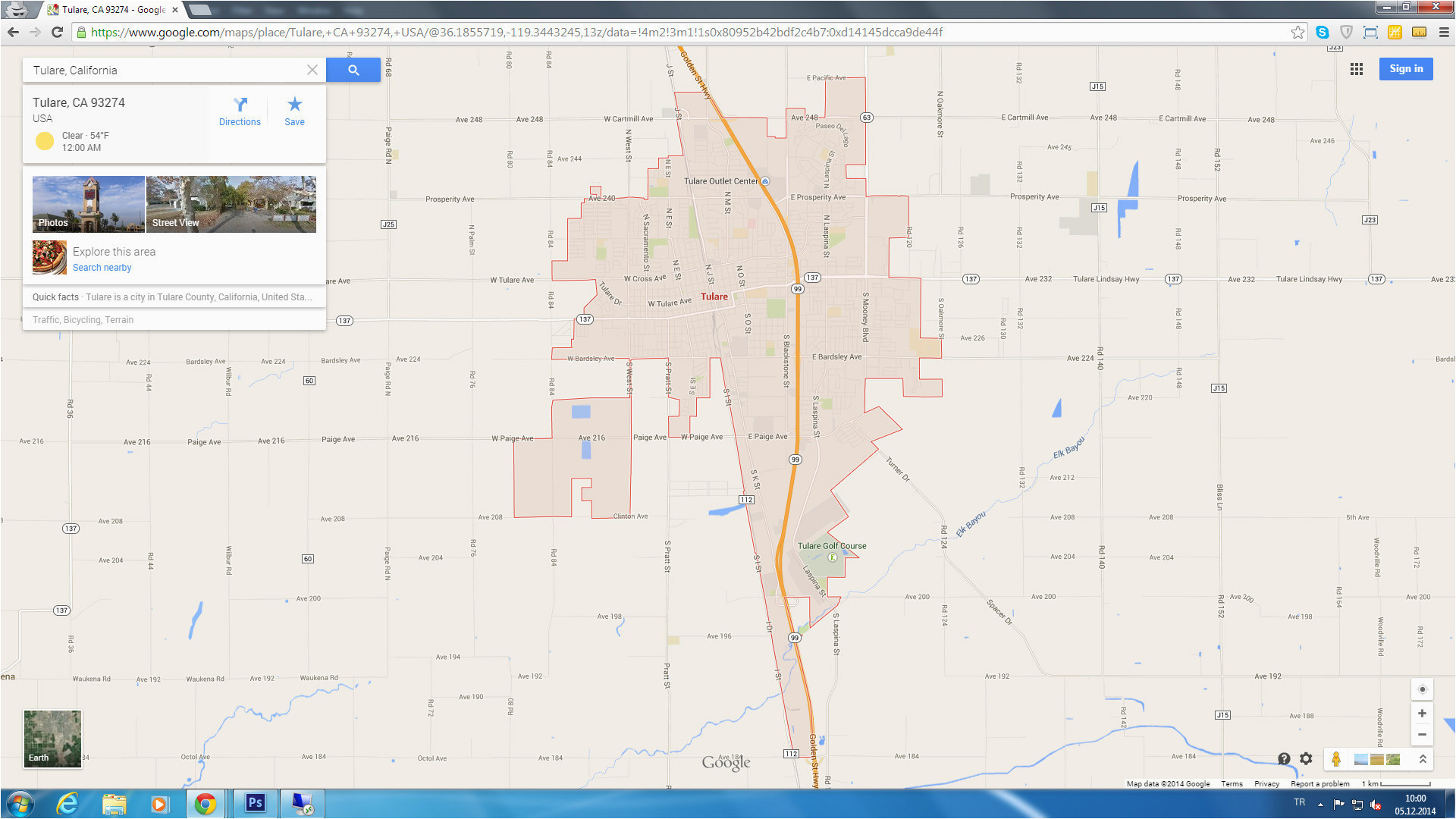 Where is Tulare California On the Map Google Maps Tulare Ca Best Tulare Map Ettcarworld Best where is