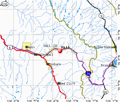 Where is Vail Colorado On the Map Vail Colorado Colorado Road Map Vail Map Colorado Best Of World