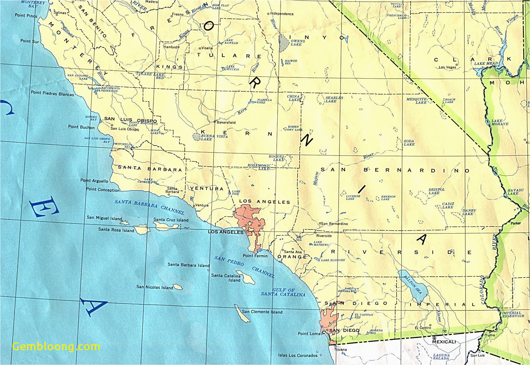 Where is Visalia California On A Map Best Us Map Nevada California Printable Maps Map California and