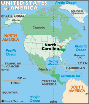 World Map north Carolina north Carolina Map Geography Of north Carolina Map Of north