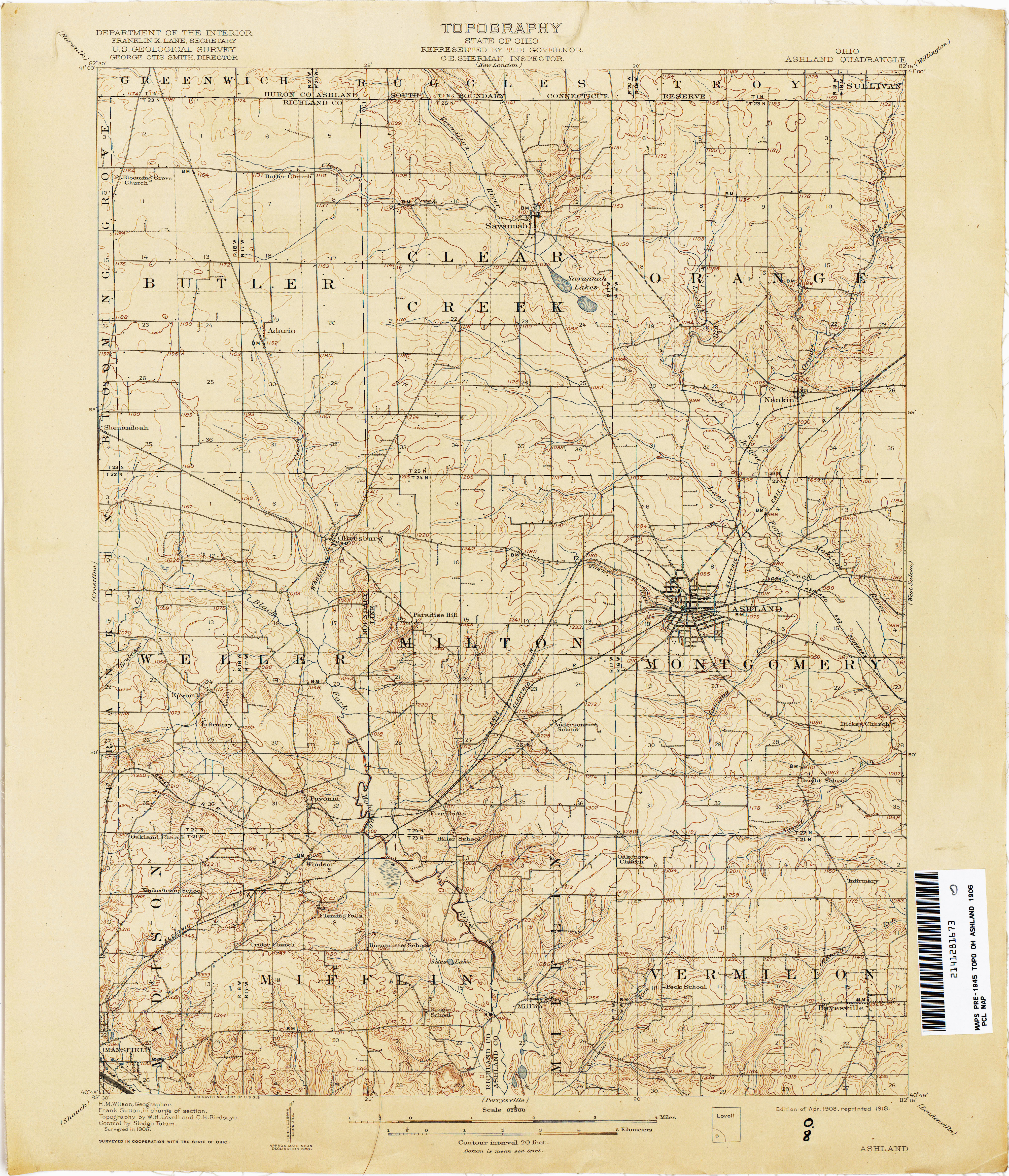Xenia Ohio Map  secretmuseum