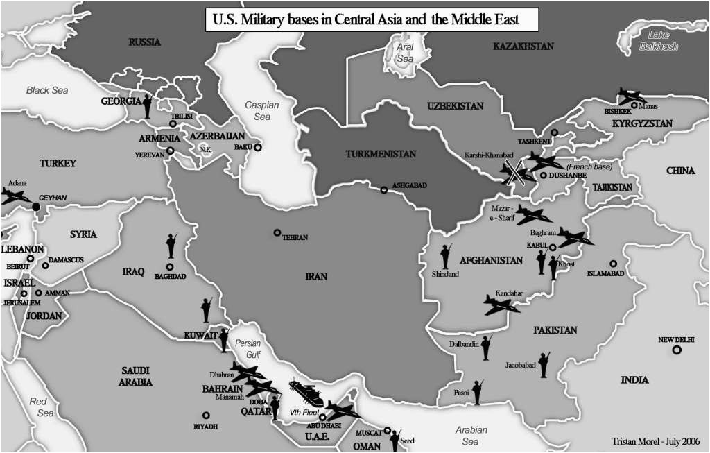 Army Bases In Georgia Map the Worldwide Network Of Us Military Bases Global Researchglobal