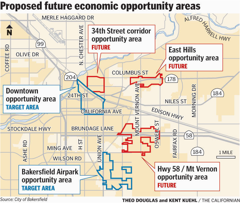 Arvin California Map City Eyes Tax Increment Financing as Redevelopment Successor