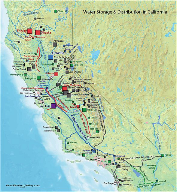 California Aqueduct Map California Map Fault Lines Researchers Map Active Fault Zones Off