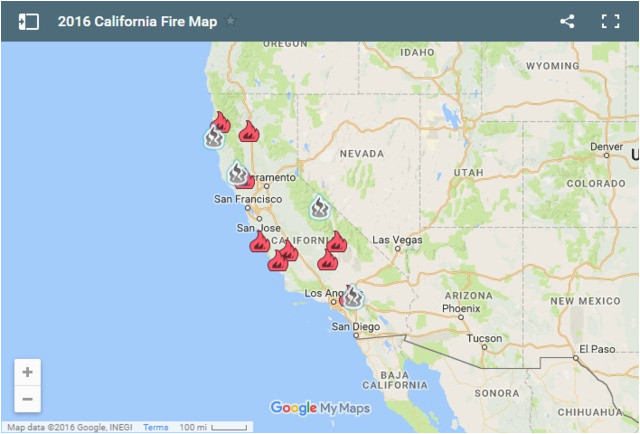 California Fires Live Map Live Fire Map California Map Image Online