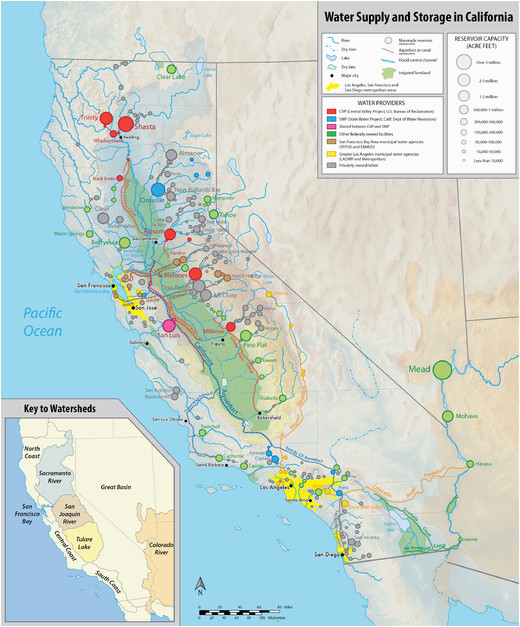 California State Water Project Map History Of California 1900 Present Wikipedia