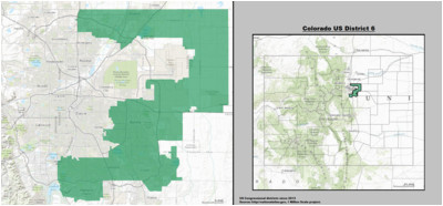 Colorado 6th Congressional District Map Colorado S Congressional Districts Wikipedia