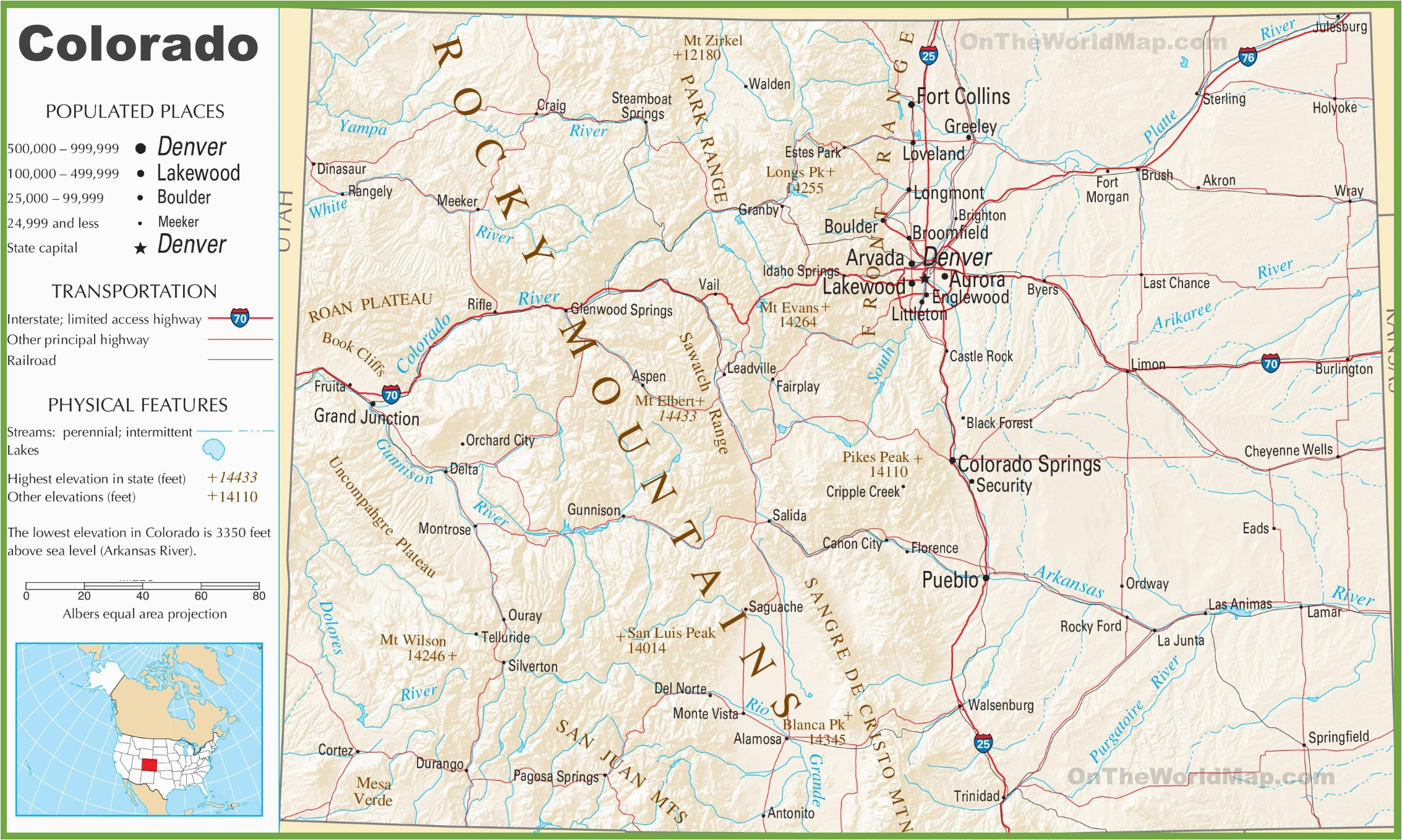 Colorado Mile Marker Map top Colorado Highway Map Photos Printable Map New