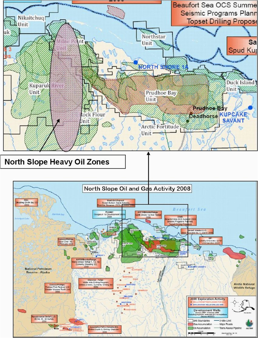 Colorado Oil and Gas Map Map Of north Slope Oil and Gas Fields Showing Location Of Heavy Oil