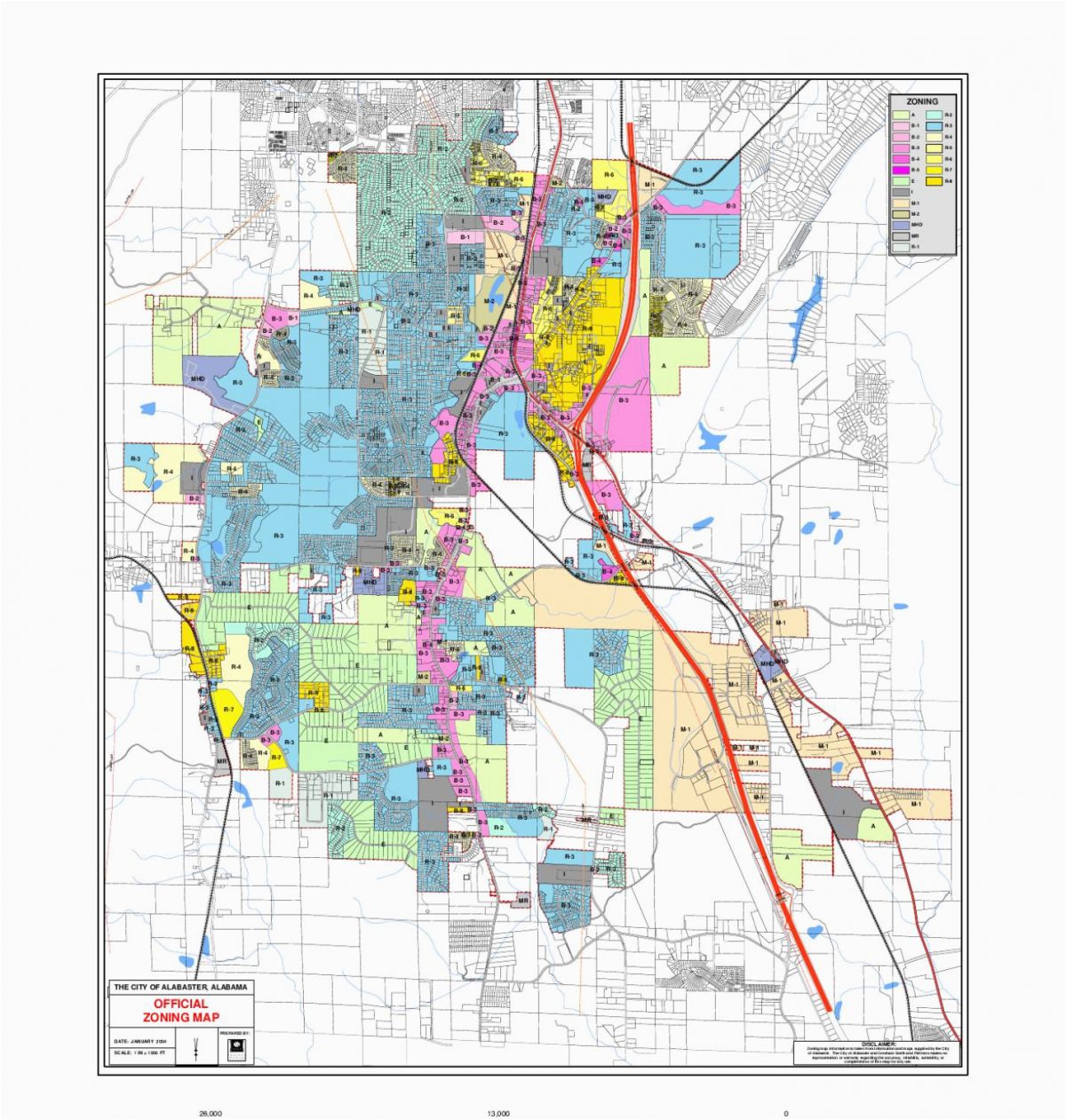 Colorado Springs Zoning Map Zoning Map by City Of Alabaster issuu