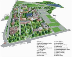 Colorado State University fort Collins Campus Map 18 Best Emporia State Campus Images Emporia State State