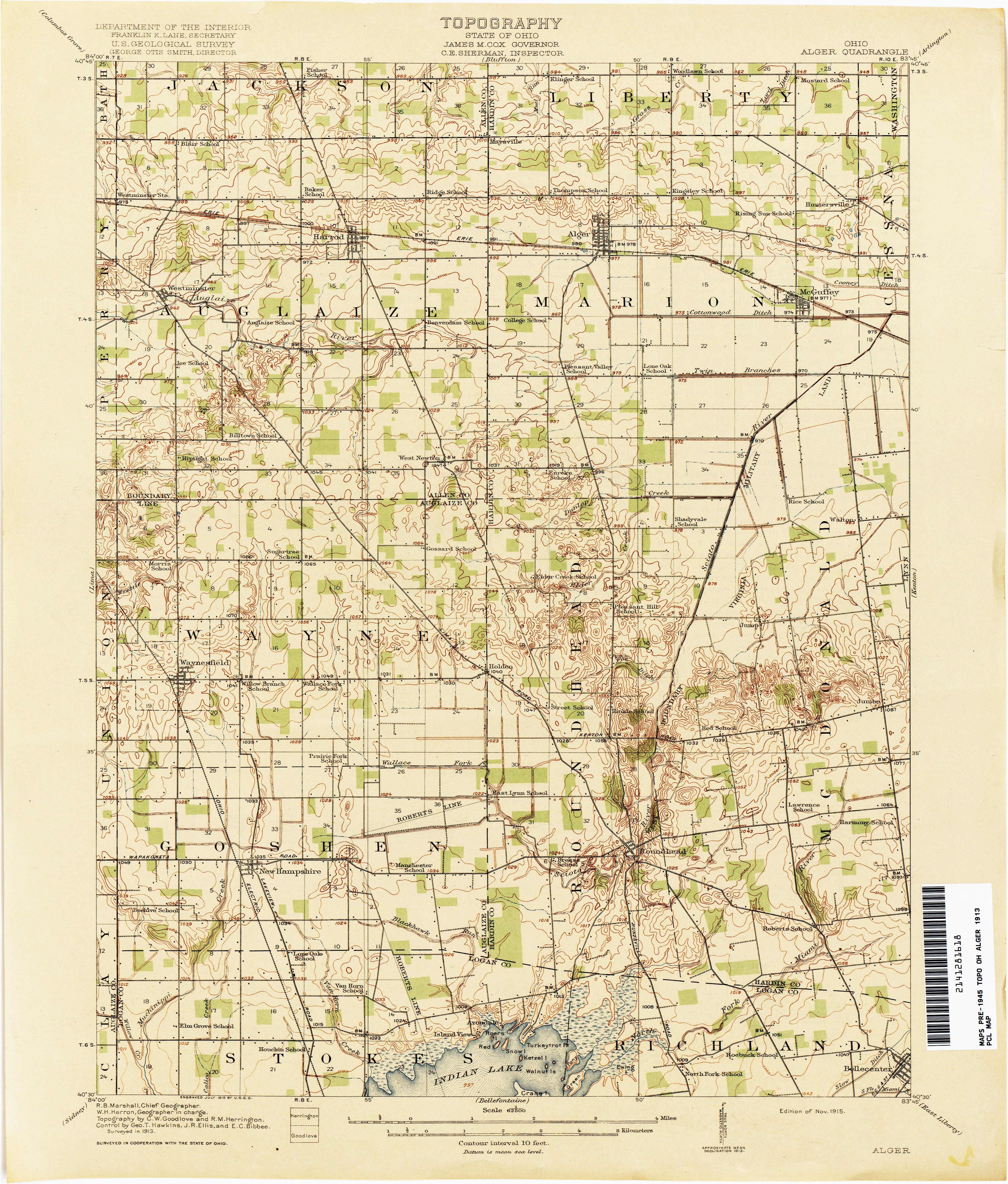 Columbus Ohio Street Map Ohio Historical topographic Maps Perry Castaa Eda Map Collection