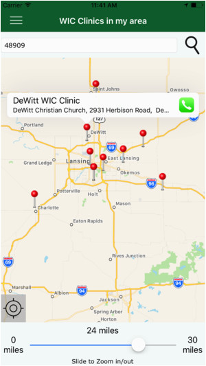 Dewitt Michigan Map Wic Connect On the App Store