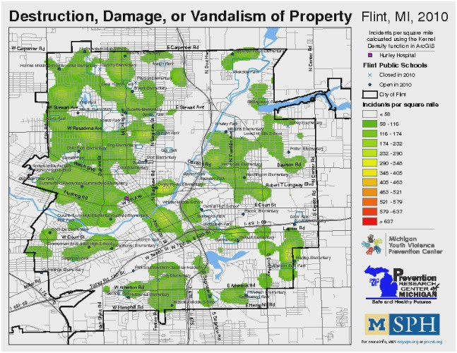 Flint Michigan Crime Map Maps Of Flint Michigan astonishing Crime Map Library 2010 Data Set